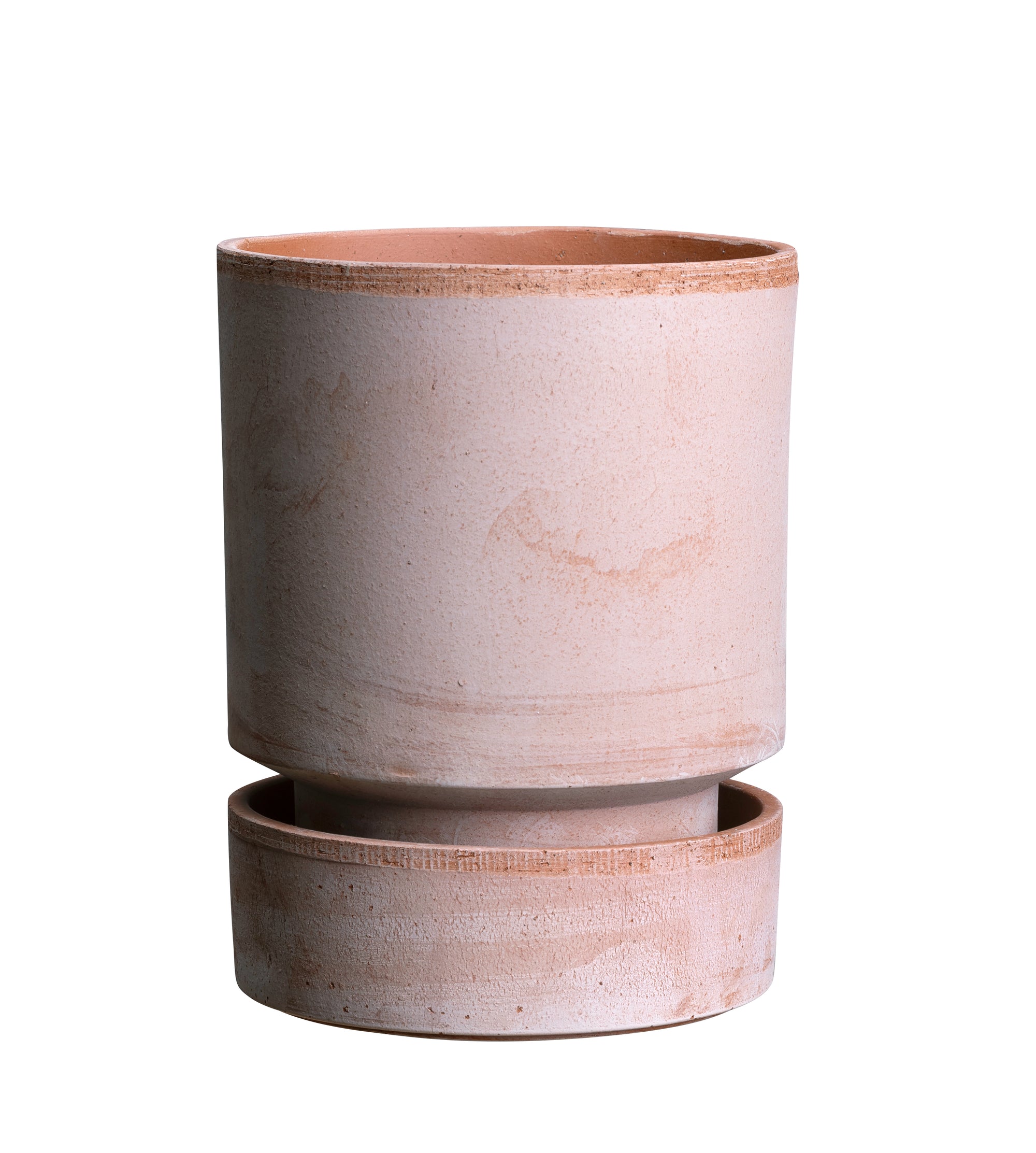 PLANT POT W SAUCER - 21x25cm