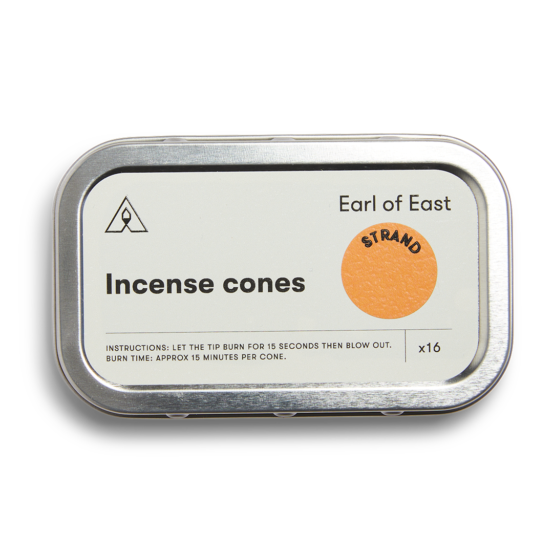 EARL OF EAST INCENSE CONES - STRAND