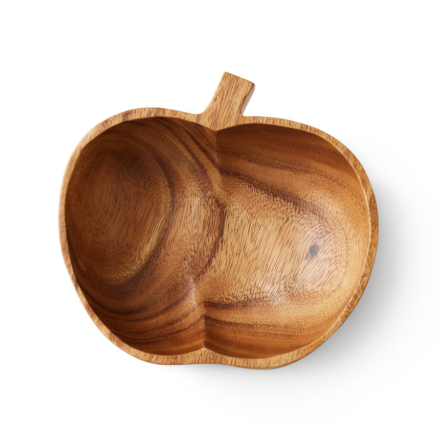 HKLIVING ACACIA APPLE BOWL L