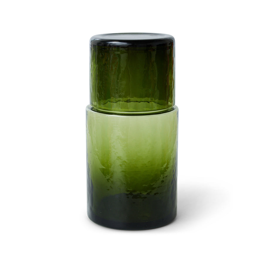 HKLIVING TUBE CARAFE : OLIVE