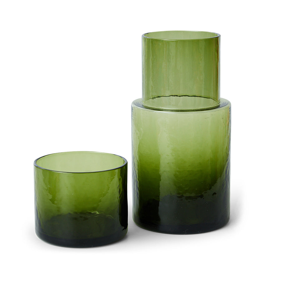 HKLIVING TUBE CARAFE : OLIVE