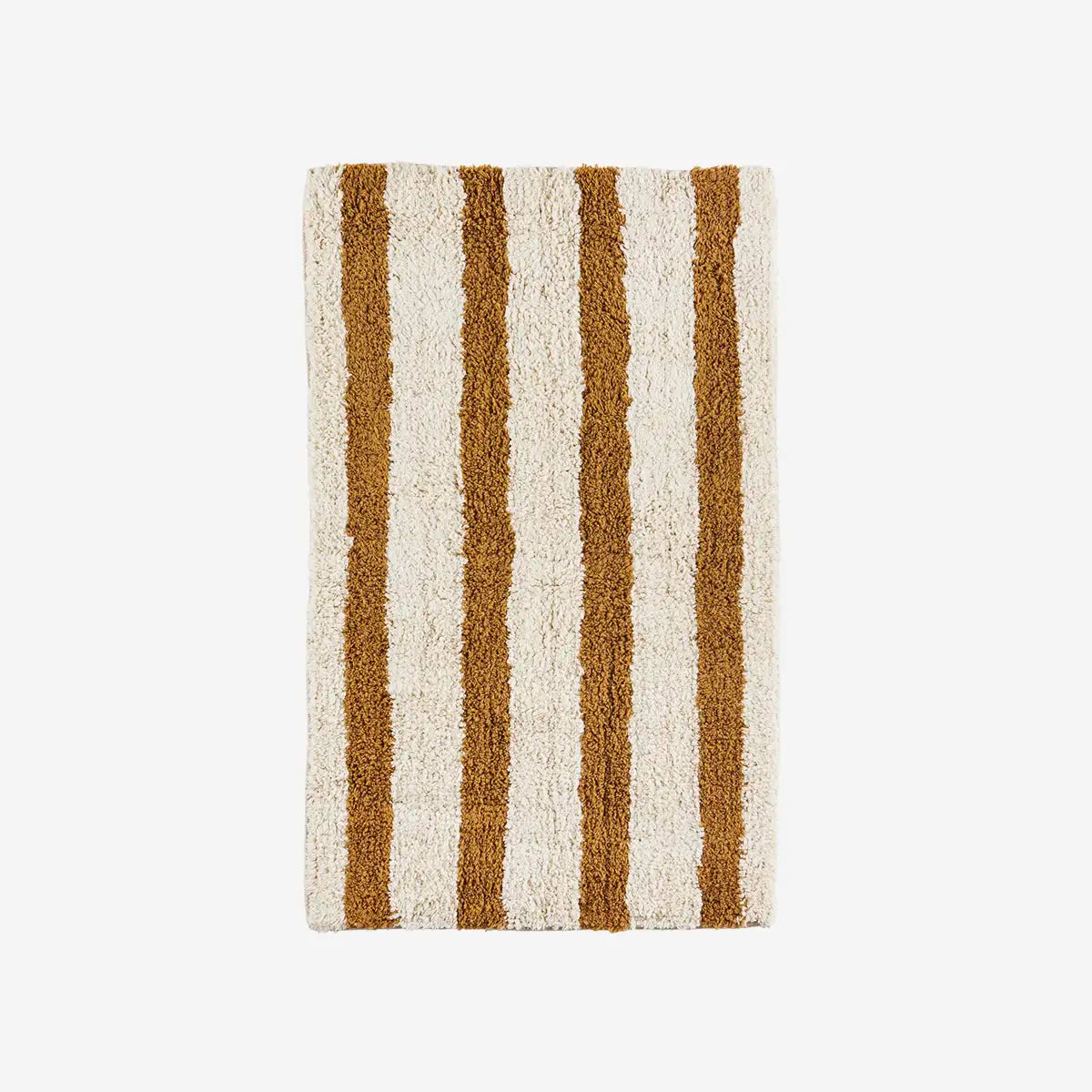 STRIPED TUFTED BATH MAT